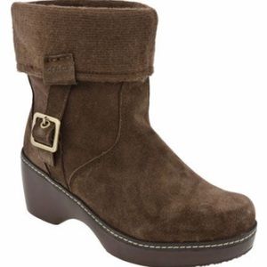 Crocs Cobbler Suede Ankle Boots